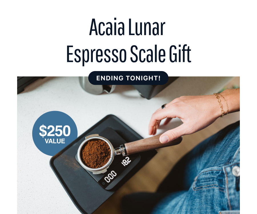 Acaia Lunar espresso scale