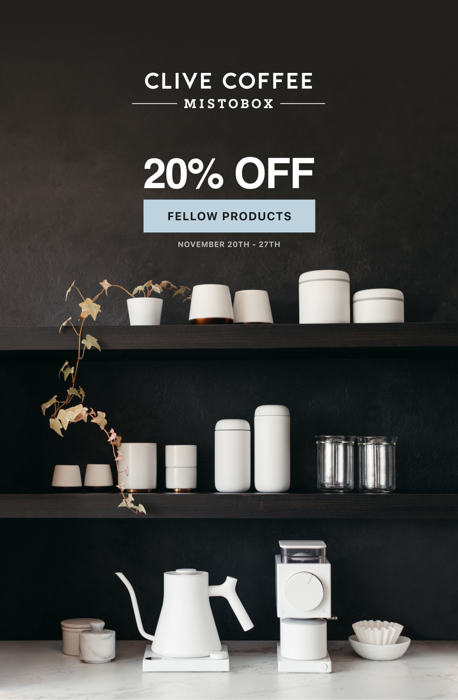 20% Off Fellow Products