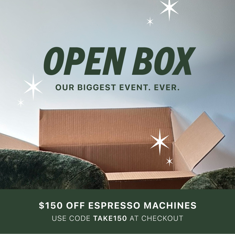 $150 OFF Open Box code TAKE150